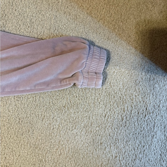 Express Blush Pink Velour Tracksuit Small - Picture 6 of 6